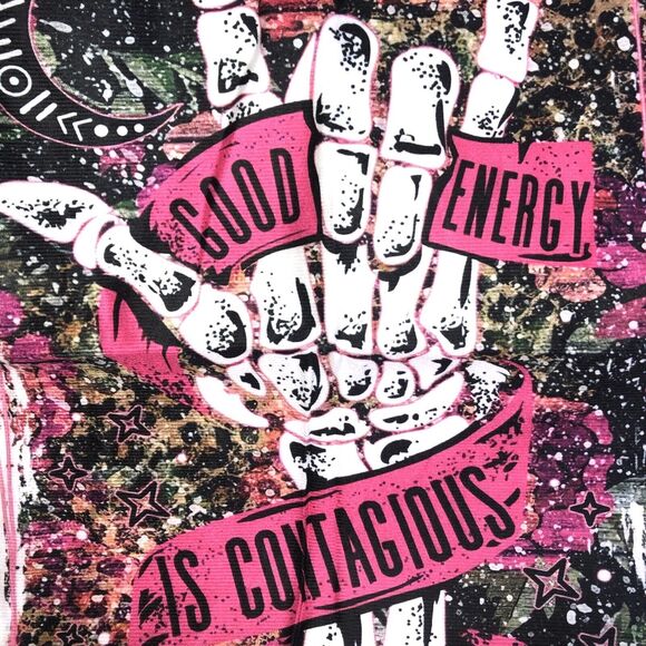 Good Energy Is Contagious Pillow Cover 18" NEW!! - Picture 2 of 7